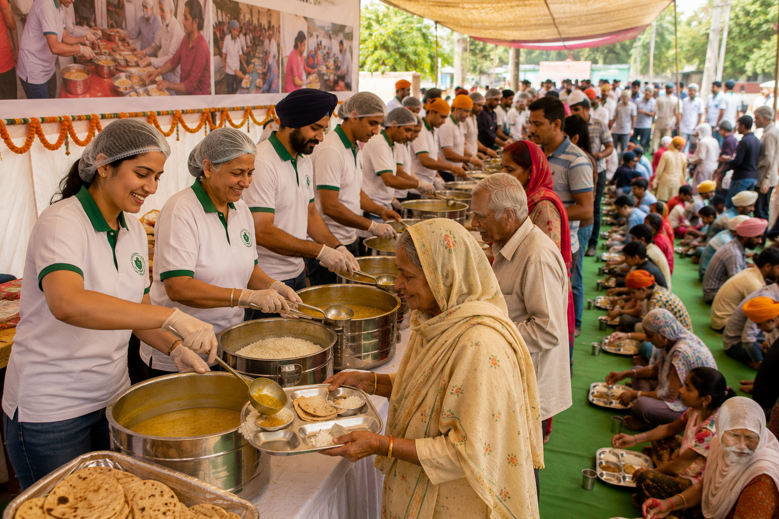 Community Bhandara (Langar Seva)