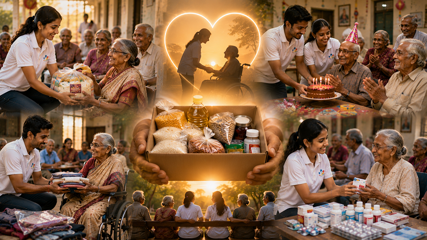 Elderly Care Companionship & Aid Drive